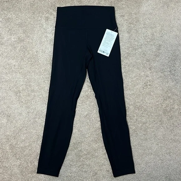 Lululemon Align Ribbed High-Rise Pant 25" in Black Size 6 - Picture 10 of 10